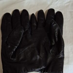 Gates Men's Classic Black Leather Gloves